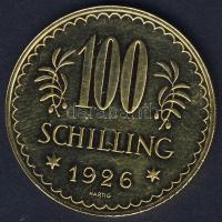 Ausztria 1926. 100Sch Au 23,55g T:P (Pl)