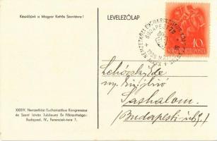 1938 Budapest XXXIV. Nemzetközi Eucharisztikus Kongresszus. Készüljünk a Magyar Kettős Szentévre!  /...