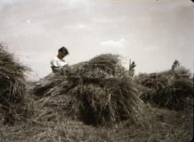 cca 1945 előtt, különféle időpontokban és eltérő helyszíneken készült, 111 db vintage negatív, válto...