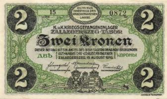 Zalaegerszeg/hadifogolytábor 1916. 2K T:II- felső szélen kis berepedés