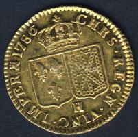 Franciaország 1786H Lajos d`Or (Lajos arany) Au 7,64g XVI.Lajos T:2-/3+