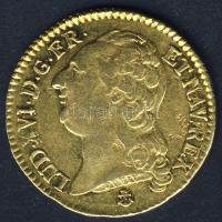 Franciaország 1786H Lajos d`Or (Lajos arany) Au 7,64g XVI.Lajos T:2-/3+