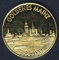 NSZK 1968. "Mainz-Gutenberg" Au 3,46g T:1