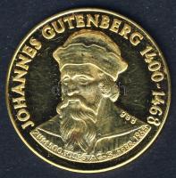 NSZK 1968. "Mainz-Gutenberg" Au 3,46g T:1