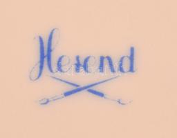 Herendi csipkebogyó mintás kistányér / süteményes tányér tányér, kézzel festett, jelzett, hibátlan. ...