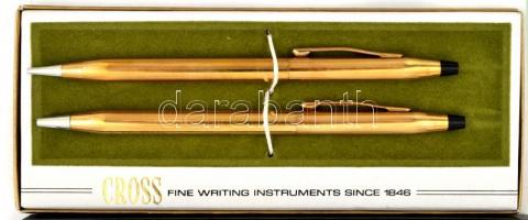 Cross golyóstoll és töltőceruza, eredeti dobozában, jó állapotban