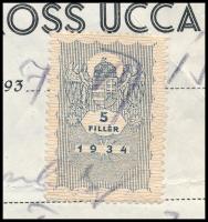 cca 1937 Rózsa Imre Bútorcsarnok Budapest VIII., Baross u. 32, szórólap, hátoldalán a cég bélyegzőjé...