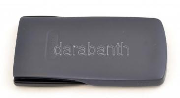 Fx-85MS napelemes számológép, működik, külsején karcolásnyomok, 15,5×8,5 cm