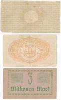 Németország / Weimari Köztársaság / Drezda, Német Birodalmi Vasút Igazgatósága 1923. 3.000.000M + Fr...