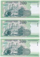 2004-2006. 200Ft (3xklf) T:III