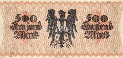 Német Birodalom/Weimari Köztársaság/Kaiserslautern 1923.9.10. 500.000M + 1923.9.20. 500.000.000M T:I...