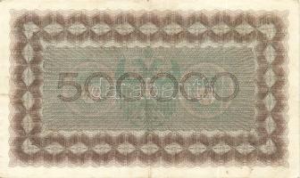 Német Birodalom/Weimari Köztársaság/Köln 1923.8.1. 500.000M + 1923.8.15. 50.000.000M T:II
