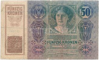 1914. 50K román felülbélyegzéssel T:III Adamo K24M