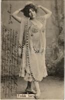 1903 Fedák Sári / Hungarian actress (gyűrődés / crease)
