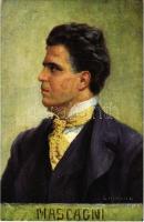 Pietro Mascagni, Italian composer. B.K.W.I. Nr. 874-20. s: Eichhorn