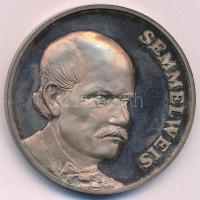 2000. Semmelweis / 100 éves a Miskolci Semmelweis (Erzsébet) Kórház peremen jelzett Ag emlékérem (33,67g/0.925/42,5mm) T:1 (eredetileg PP)