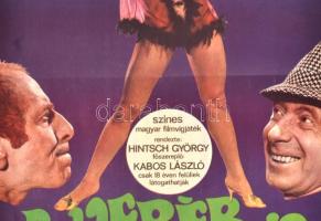 1969 A veréb és madár, rendezte: Hintsch György, főszereplő: Kabos László, Medveczky Ilona, Bp., Mag...