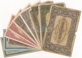 1920. 1K (2x) + 2K (2x) + 10K (2x) + 20K (2x) + 50K + 1923. 100K T:vegyes