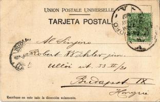 1907 Montevideo, Correo Central / Central post office. Editor A. Carluccio No. 31.  (EK)