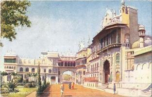 1926 Bhopal, Bhopal Palace (Shaukat Mahal), main entrance. Raphael Tuck & Sons Oilette Postcard No. 8957. Historic India Series I. (EK)