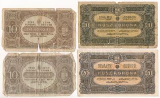 1920. 2K (3x) + 10K (2x) + 20K (2x) T:vegyes Adamo K7/1,K14,K21