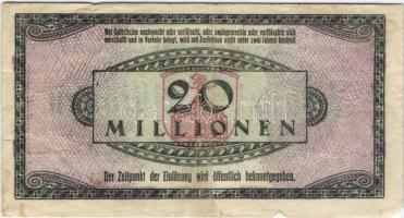 Német Birodalom/Weimari Köztársaság/Pirmasens 1923.9.12. 20.000.000M T:III