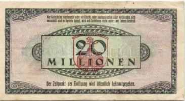 Német Birodalom/Weimari Köztársaság/Pirmasens 1923.9.12. 20.000.000M T:II