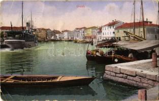 1916 Grado, port, steamship (Rb)