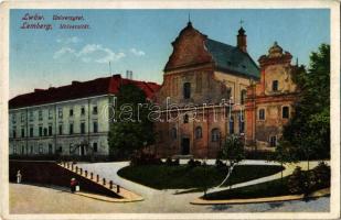 1916 Lviv, Lwów, Lemberg; Universytet / Universität / university
