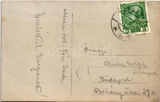 1908 Abbazia, Opatija; fürdőző férfiak / bathers. photo