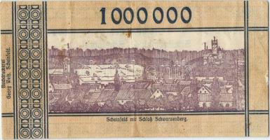Német Birodalom/Weimari Köztársaság/ Scheinfeld 1923.8.20. 1000.000M T:II