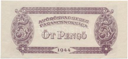 1944. "A Vöröshadsereg Parancsnoksága" 5P T:II Adamo P43