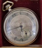 15 darabos, különféle márkájú zsebóra gyűjtemény, közte Enigma, Haller, Sigma. Tárolódobozban, valam...