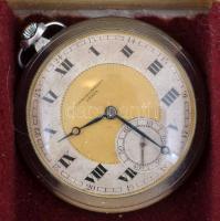 15 darabos, különféle márkájú zsebóra gyűjtemény, közte Enigma, Haller, Sigma. Tárolódobozban, valam...