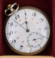 15 darabos, különféle márkájú zsebóra gyűjtemény, közte Enigma, Haller, Sigma. Tárolódobozban, valam...