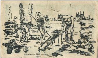 Német Birodalom/Weimari Köztársaság/Speyer a. Rh. 1923.7.27. 5000.000M hátoldali nyomat fekete T:II