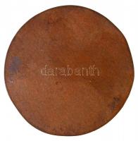 Blaskó János (1945-) DN "Fejér megye Iváncsa község" Br öntőminta (93mm) T:1-