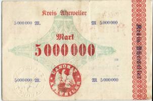 Német Birodalom/Weimari Köztársaság/Ahrweiler 1923.7.5. 5000.000M T:II