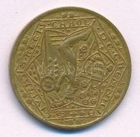 Csehszlovákia 1934. "A körmöcbányai bányászat újjáélesztése 1934" Br emlékérem (25mm) T:2
...