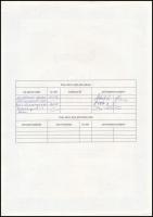 Csehország 1995. "Eggenberg" sörgyár részvénye 500.000K-ról T:I Czech Republic 1995. "...