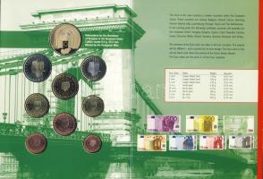 2003. Euro-információs készlet 1c-2Euro, benne "Népszavazás Magyarország EU csatlakozásáról&quo...