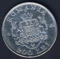 Románia 1942. 200L Ag I.Mihály T:2/3
