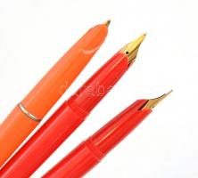 3 db Heiko töltőtoll, jó állapotban, h: 13 cm