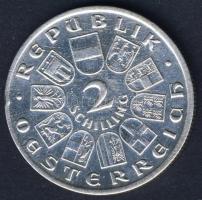 Ausztria 1928. 2Sch Ag "Schubert" T:3 ph.