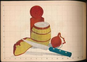 Rajzoljunk! A borító Gózon Lajos munkája. Bp.,é.n., Erbé-Mill Paper, 6 sztl. lev. Kiadói papírkötésb...