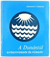 Zákonyi Ferenc: A Dunántúl gyógyfürdői és fürdői. Bp., 1977, Panoráma. Kiadói kartonált papírkötés, enyhén kopott borítóval.