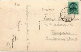 1939 Uzsok, Uzhok; Magyar-Lengyel határ, irredenta emlék / Hungarian-Polish border, monument  (EK)