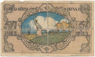 Sopron 1918. május 1. 50f utalvány T:IV