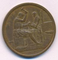 Belgium 1910. "Brüsszeli Pénzeverde" Br emlékérem. Szign.: A. Mickaux T:2
Belgium 1910. &...