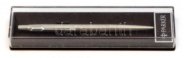 Parker fém golyóstoll eredeti dobozában, jó állapotban, h: 13 cm